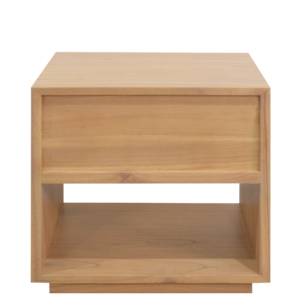 Solid Wood Night Stand (Soft Closing Drawers)