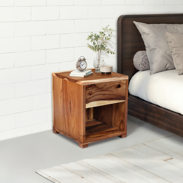 Solid Wood Night Stand