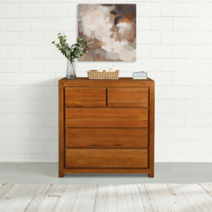 Solid Wood Sideboard (Soft Closing Drawers)
