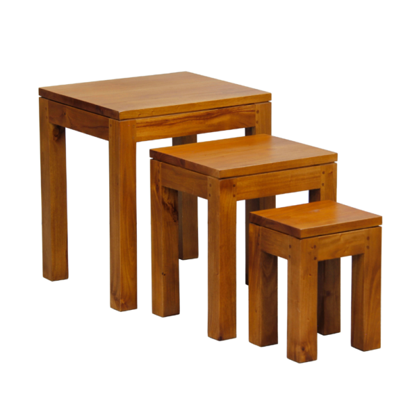 Solid Wood Nesting Table