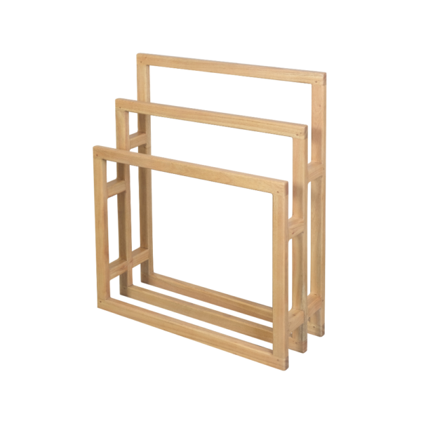 Solid Wood Towel Rack