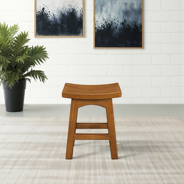 Solid Wood Foot Stool