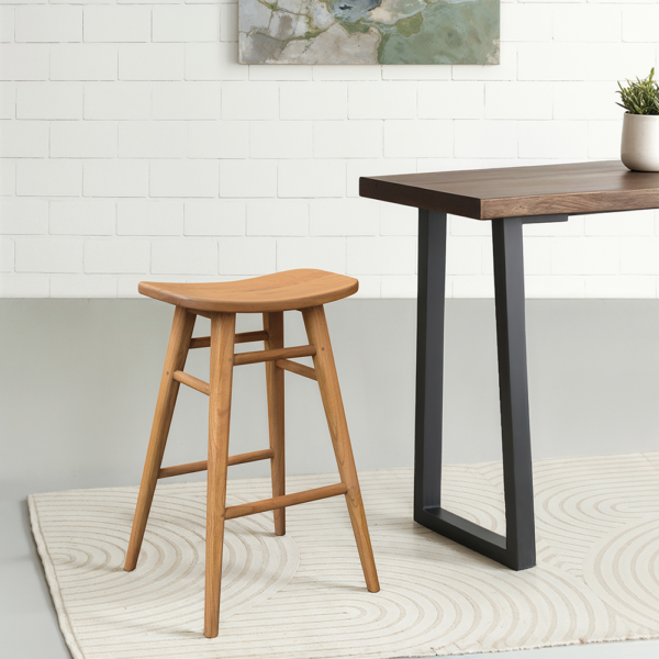 Solid Wood Bar Stool