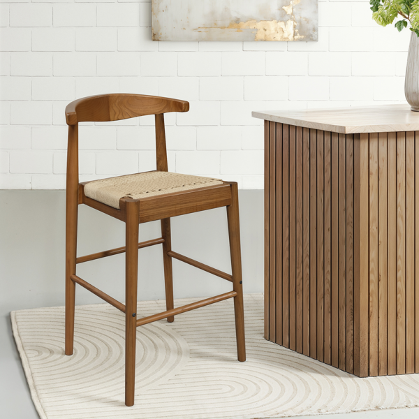 Solid Wood Bar Stool